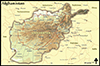 Afghanistan Physical Map