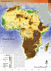 Africa Physical Map