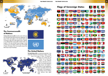 The British Commonwealth UN Flags of the World